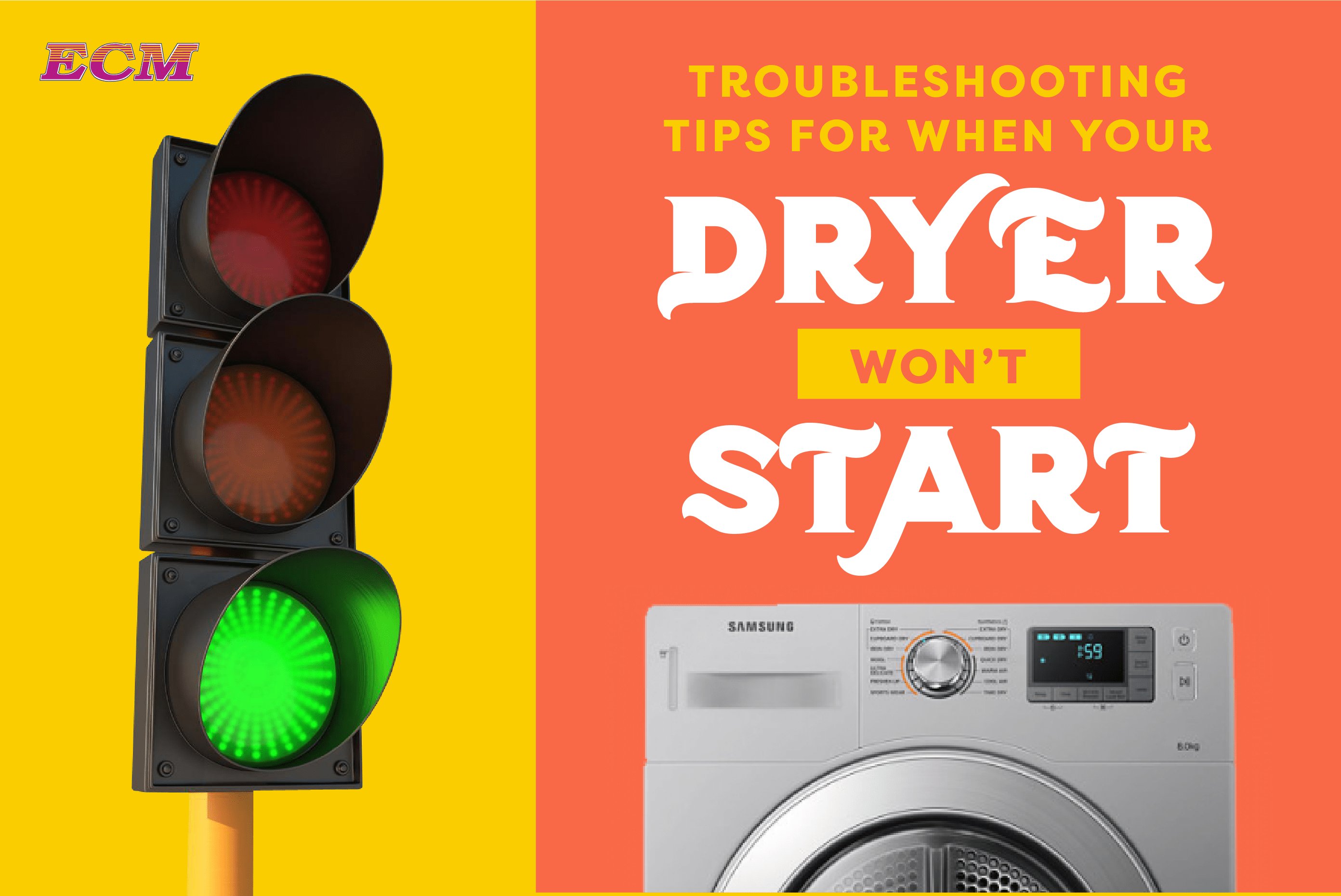 Troubleshooting Tips When Your Dryer Won't Start